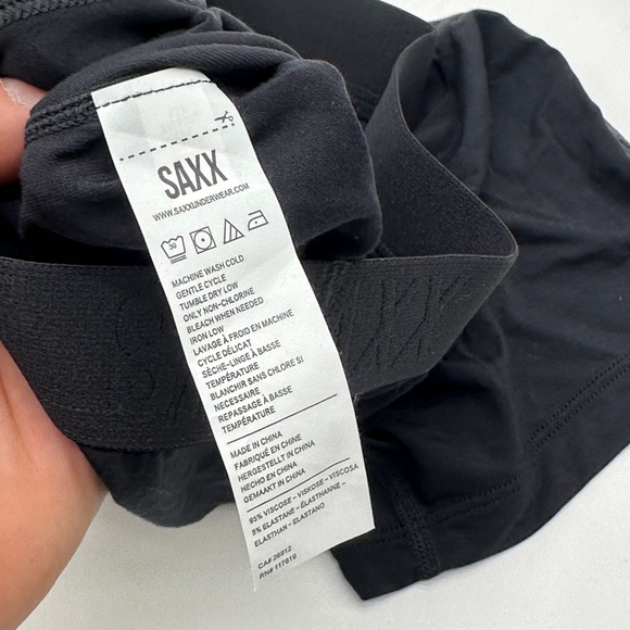 - SAXX Vibe Boxers black Small - Picture 8 of 8